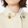 Broche en verre, noire Broche en verre, noire