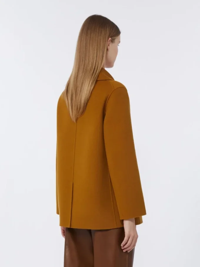 Caban en laine, couleur moutarde Caban en laine, couleur moutarde