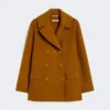 Caban en laine, couleur moutarde Caban en laine, couleur moutarde