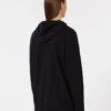 Cardigan à capuche en cachemire, bleu outremer