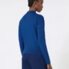 Cardigan féminin en laine, bleu de Chine Cardigan féminin en laine, bleu de Chine
