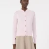Cardigan féminin en laine, rose Cardigan féminin en laine, rose