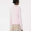 Cardigan féminin en laine, rose Cardigan féminin en laine, rose