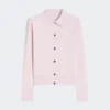 Cardigan féminin en laine, rose Cardigan féminin en laine, rose