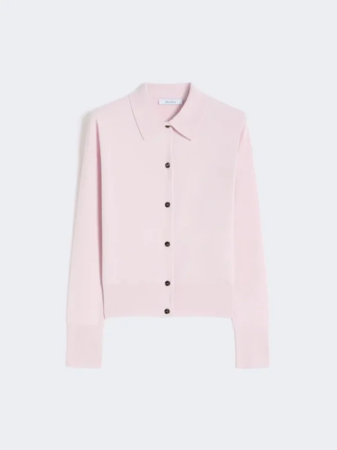 Cardigan féminin en laine, rose Cardigan féminin en laine, rose