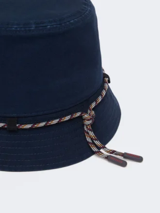 Casquette en toile, bleu nuit
