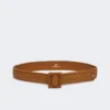 Ceinture effet raphia, couleur mandarine Ceinture effet raphia, couleur mandarine