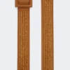 Ceinture effet raphia, couleur mandarine Ceinture effet raphia, couleur mandarine