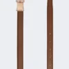 Ceinture en cuir, marron Ceinture en cuir, marron