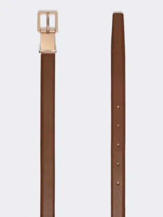 Ceinture en cuir, marron Ceinture en cuir, marron