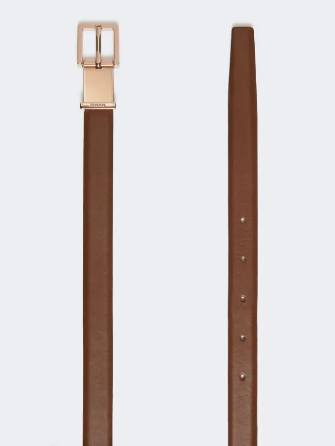 Ceinture en cuir, marron Ceinture en cuir, marron