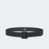 Ceinture en cuir nappa brillant, bleu outremer