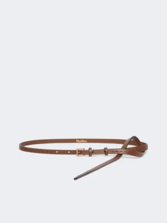 Ceinture en cuir naturel, marron Ceinture en cuir naturel, marron