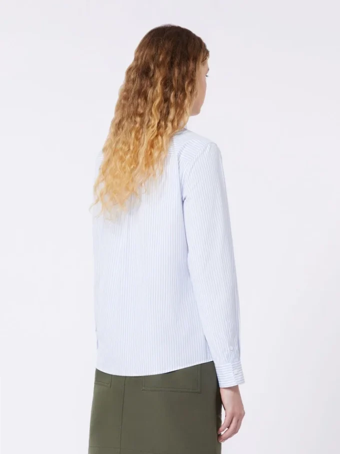 Chemise classique en coton, bleu clair Chemise classique en coton, bleu clair