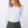 Chemise classique en coton, bleu clair Chemise classique en coton, bleu clair