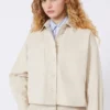 Chemise en coton drill, couleur sable Chemise en coton drill, couleur sable