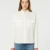 Chemise en coton oxford, blanche Chemise en coton oxford, blanche