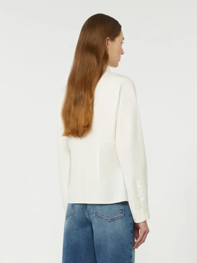 Chemise en coton oxford, blanche Chemise en coton oxford, blanche