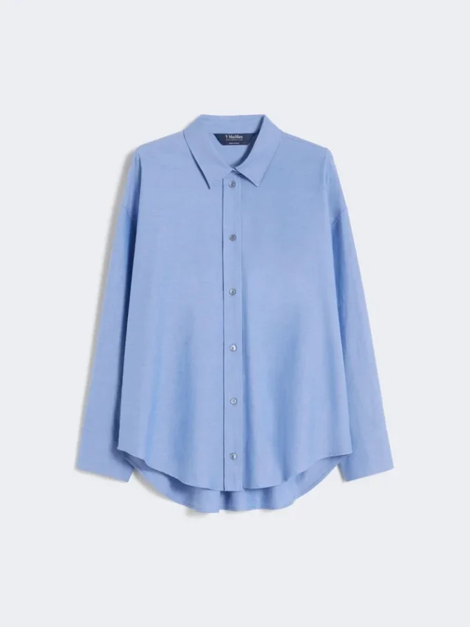Chemise en coton oxford, bleu clair Chemise en coton oxford, bleu clair