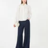 Chemise en coton à poche poitrine, ivoire Chemise en coton à poche poitrine, ivoire