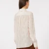 Chemise en crêpe de Chine imprimé, rose Chemise en crêpe de Chine imprimé, rose