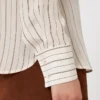 Chemise en crêpe de Chine imprimé, rose Chemise en crêpe de Chine imprimé, rose