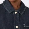 Chemise en denim de coton, bleu outremer Chemise en denim de coton, bleu outremer