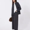 Chemise en denim de coton, noire Chemise en denim de coton, noire