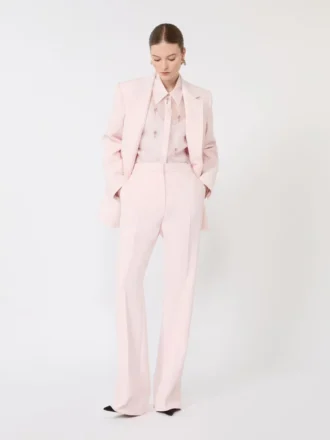 Chemise en organza de soie, rose