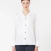 Chemise en popeline, blanche Chemise en popeline, blanche