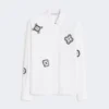 Chemise en popeline brodée, blanc optique Chemise en popeline brodée, blanc optique