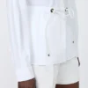 Chemise en popeline de coton, blanc optique Chemise en popeline de coton, blanc optique