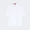 Chemise en popeline de coton, blanc optique Chemise en popeline de coton, blanc optique
