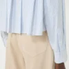 Chemise en popeline de coton, bleu clair Chemise en popeline de coton, bleu clair