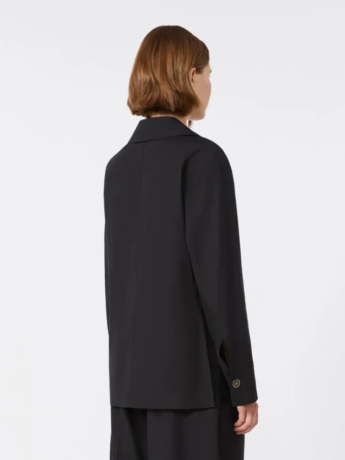 Chemise en popeline, noire Chemise en popeline, noire