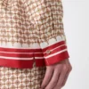 Chemise en soie imprimée, rouge Chemise en soie imprimée, rouge