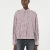 Chemise oversize en coton, bordeaux Chemise oversize en coton, bordeaux