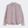 Chemise oversize en coton, bordeaux Chemise oversize en coton, bordeaux