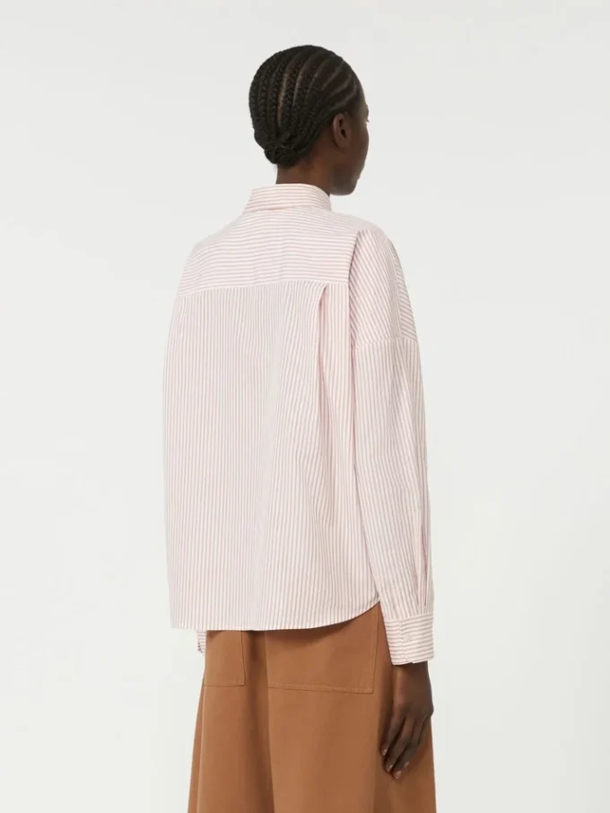 Chemise oversize en coton, rose Chemise oversize en coton, rose
