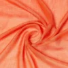 Châle en jacquard de coton, modal et cachemire, couleur corail Châle en jacquard de coton, modal et cachemire, couleur corail