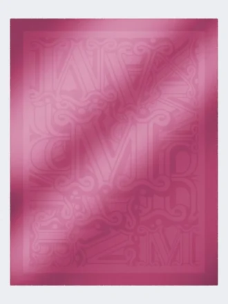 Châle en jacquard de coton, modal et cachemire, rose vif Châle en jacquard de coton, modal et cachemire, rose vif
