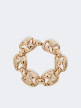 Collier audacieux en métal, bronze