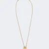 Collier long avec breloque en forme de sac Pasticcino, doré Collier long avec breloque en forme de sac Pasticcino, doré
