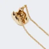 Collier long avec breloque en forme de sac Pasticcino, doré Collier long avec breloque en forme de sac Pasticcino, doré