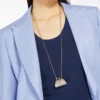 Collier pendentif sac Pasticcino, doré Collier pendentif sac Pasticcino, doré