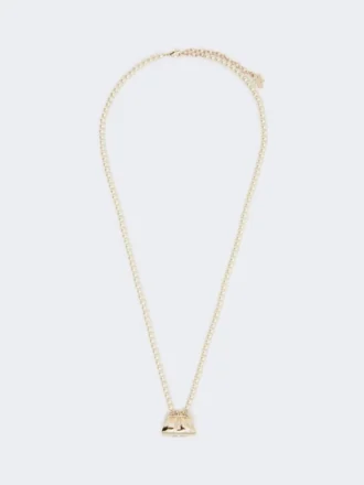 Collier ras-du-cou avec pendentif Pasticcino, doré