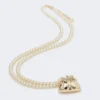 Collier ras-du-cou avec pendentif Pasticcino, doré Collier ras-du-cou avec pendentif Pasticcino, doré