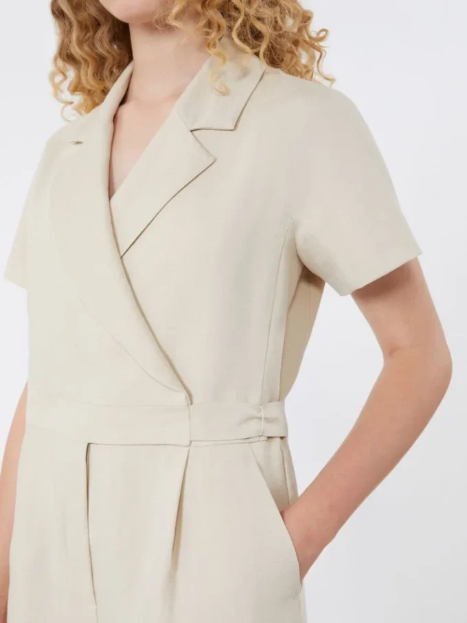 Combinaison Batavia en viscose et lin, beige Combinaison Batavia en viscose et lin, beige