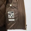 Doudoune en toile déperlante avec ceinture, marron noisette Doudoune en toile déperlante avec ceinture, marron noisette