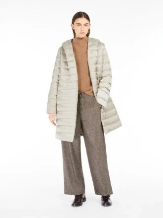 Doudoune réversible en satin déperlant, légère Doudoune réversible en satin déperlant, légère